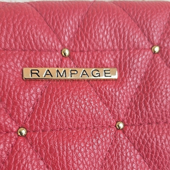Kate Spade Red Quilted Crossbody Bag with Gold Details - Picture 3 of 9